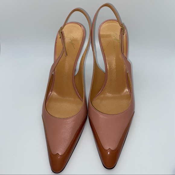 Like New! Giuseppe Zanotti Taupe Pink Pumps - Picture 3 of 16